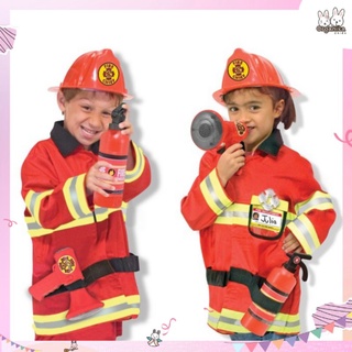 ชุดนักดับเพลิงบทบาทสมมุติ  Melissa &amp; Doug - Role Play Costume รุุ่น Fire Chief