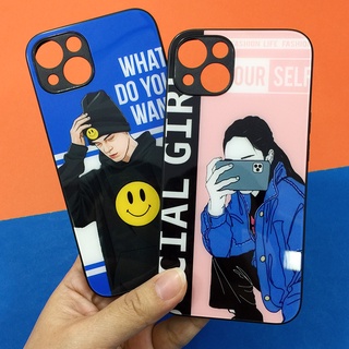 เคสกระจกพิมพ์ลาย กันกล้อง  เคสหน้าเงา เคสมือถือ Samsung A02/A03s/A12/A22(4G)/(5G)/J7/J7(2016)/J7prime/S1Ultra/Note 8/10+