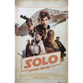 Star Wars Story : Solo (III), โปสเตอร์หนัง