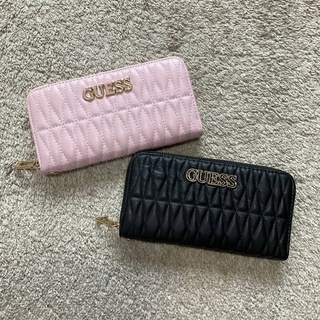 GUESS LONG WALLET 💰💰 กระเป๋าสตางค์ใบยาว+สายคล้องมือ  Code:B3D220466  แบรนด์แท้ 100% งาน Outlet