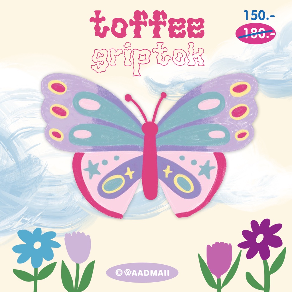 Toffee Griptok - Lover Butterfly