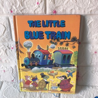 THE LITTLE BLUE TRAIN หนังสือนิทานปกแข็ง(มือสอง)-cb2