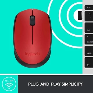 ⚡️เมาส์ไร้สาย⚡️Logitech M171 Wireless Mouse ระบบไร้สาย 2.4GHZ ที่เต็มเปี่ยมด้วยเสถียรภาพ ประกัน 1 ปี