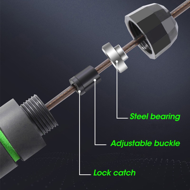 Skipping Rope Quality Weight-bearing Rope Skipping jump rope Steel Wire ...