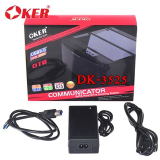 OKER External HDD Box DK-3525 Docking SATA 2