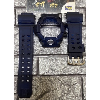 Bnb CUSTOM GW9400 RANGEMAN JELLY MATTE DARK BLUE + BUCKLE สําหรับ GSHOCK