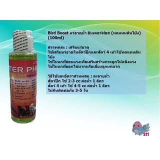 Inter phos แร่ธาตุน้ำ อินเตอร์ฟอส (ทดแทนดินโป่ง) สำหรับนก ขนาด 100ml.