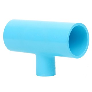 Joints REDUCING FAUCET TEE SOCKET PVC SCG 1 1/2"X3/4" LIGHT BLUE Pipe fitting Water supply system ข้อต่อ ข้อต่อสามทางลด-