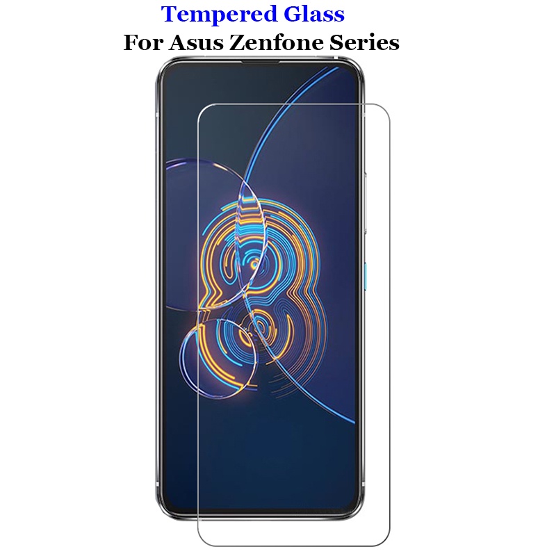 สําหรับ Asus Zenfone 11 Ultra 10 10z 9 8 7 Pro Flip Clear กระจกนิรภัย 9H 2.5D Premium ป ้ องกันการระเบิดป ้ องกันหน ้ าจอ Toughened ฟิล ์ ม