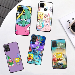 Ae63 เคสโทรศัพท์มือถือ ลาย SpongeBob Patrick Star สําหรับ Motorola Moto G8 G7 G50 Plus Play Power