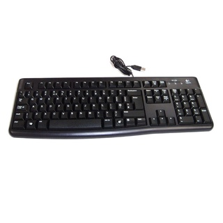 Logitech  คีย์บอร์ด K120 USB คุณภาพสุง-แป้นพิมพ์มีภาษาไทยและอังกฤษ