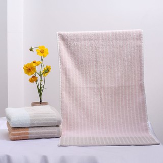 ผ้าขนหนูเช็ดผม KASSA HOME รุ่น XY105B-PK ขนาด 34 x 73 ซม. สีชมพู Cotton 100% อย่างดีที่คัดสรรมาเป็นพิเศษ