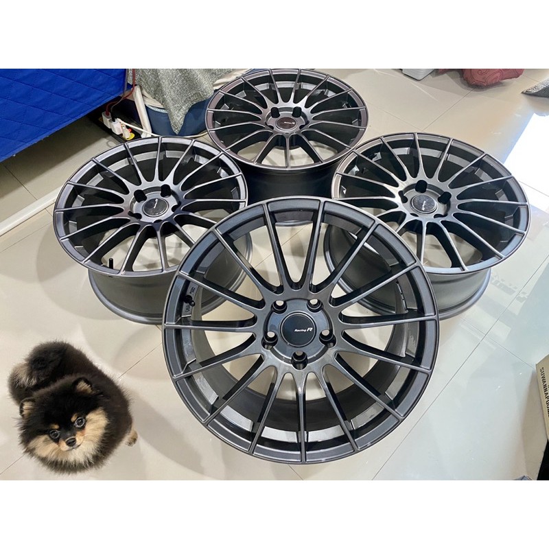 ล้อRS05rrขอบ18”กว้าง8.5”อ๊อฟ38  5/114.3