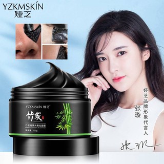 (พร้อมส่ง) Yzkmskin Mark 120g  มาร์คลอกสิวเสี้ยว ผงถ่านไม้ไผ่ โคลนดำ ช่วยดูดซับสิ่งสกปรกบนใบหน้า ลอกสิวเสี้ยน สิวหัวดำ