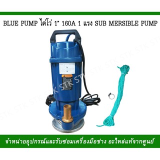 BLUE PUMP ได่โว่ ขนาด1" 160 A 1แรง