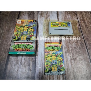 Turtle In Time TMNT JP นินจาเต่า Superfamicom