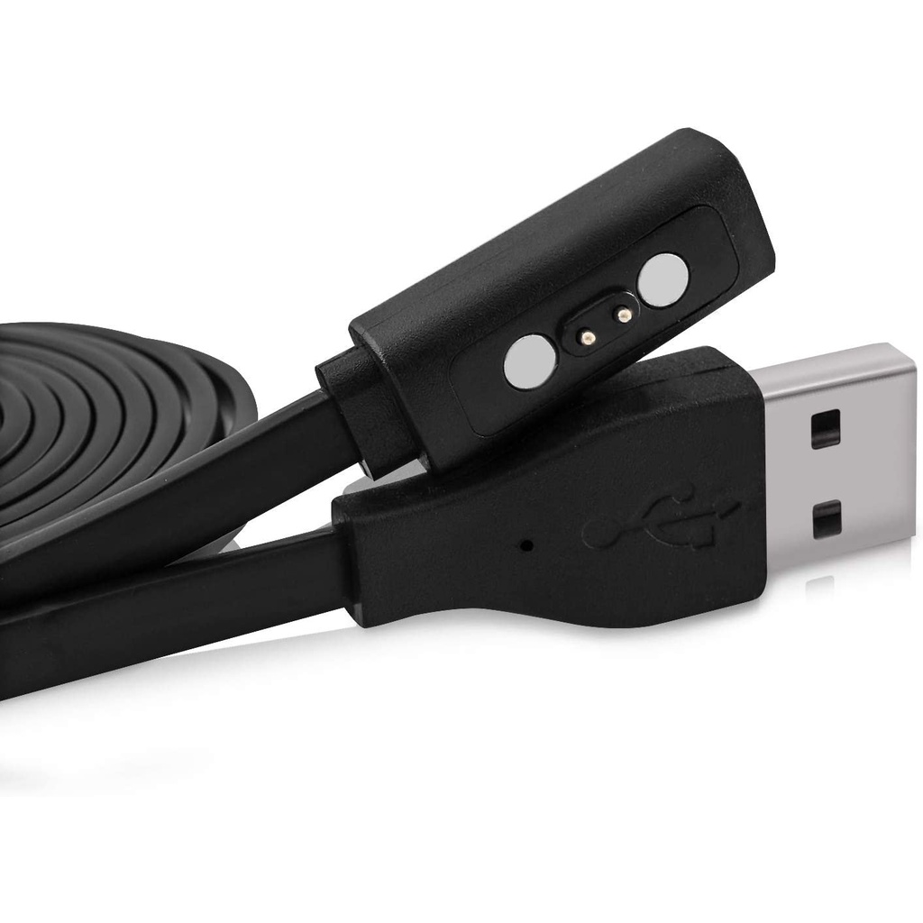 Kwmobile สายชาร์จเข้ากันได้กับ Pebble 2SE / 2+ / Time/Time Steel/Time Round