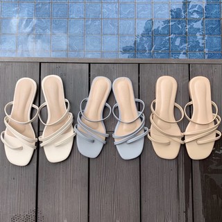 รองเท้าแตะ ใส่ง่าย รุ่น Lisa sandals พร้อมส่ง สั่งมาได้เลย