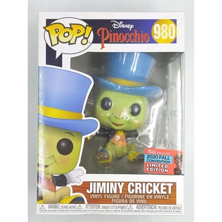 NYCC 2020 Funko Pop Disney Pinocchio - Jiminy Cricket : 980 (กล่องมีตำหนินิดหน่อย)