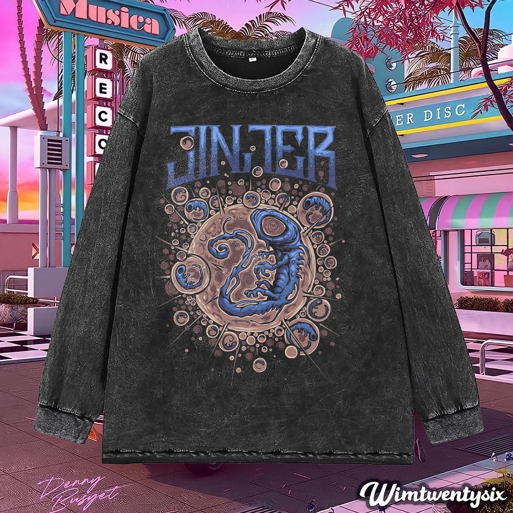 LONGSLEEVE LONGSLEEVE | เสื้อยืดโอเวอร์ไซส์ | ซักโอเวอร์ไซส์ | เสื้อยืดโอเวอร์ไซส์ | เสื้อยืดวง Jinj