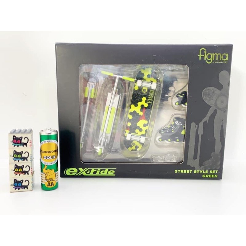 figma ex : ride street style set green มือสองสภาพดี