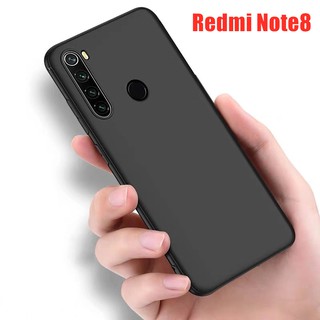 Case TPU เคสเสี่ยวมี่ Redmi Note8 เคสซิลิโคน เคสนิ่ม สวยและบางมาก เคสสีดํา เคสมือถือ สินค้าพร้อมส่ง