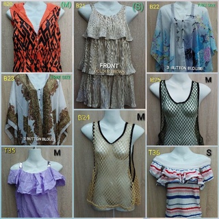 SALE!! SALE!! PRE-LOVE BLAZERS and blouses FREE sizes เสื้อเบลเซอร์และเสื้อเบลาส์ ฟรีไซส์