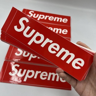 💥ของแท้ พร้อมส่ง💥 Supreme Blog Logo Sticker สติกเกอร์ซูพรีม