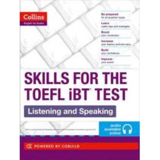 Toefl Listening and Speaking Skills : Toefl Ibt 100+ (B1+) (Collins English for the Toefl Test) -- Paperback / softback