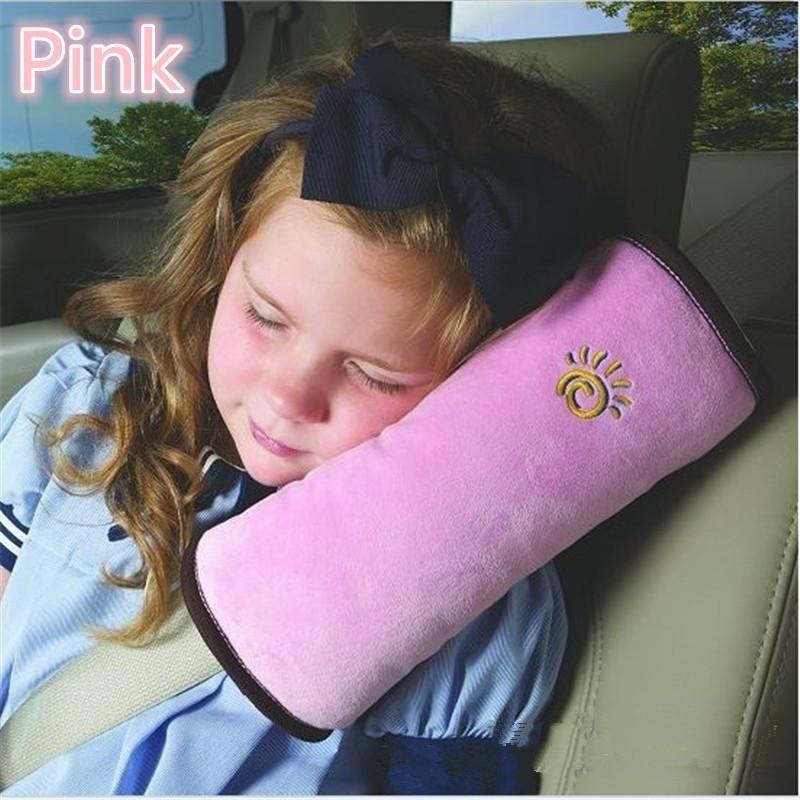 Autos Pillow Car Safety Belt Protect Shoulder Pad Vehicle Seat Belt Cushion For Kids erd01.th
