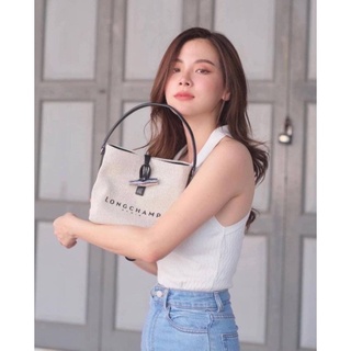 ส่งฟรี ผ่อน0%❤️New Longchamp ROSEAU Bucket bag S