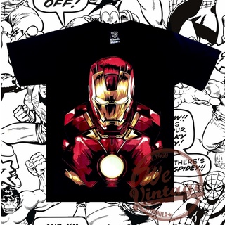 เสื้อยืด Ironman Marvel NTS Shirt High Quality Thailand Made Cotton Unisex Oversized Round neckเสื้อยืด เสื้อยืดเท่