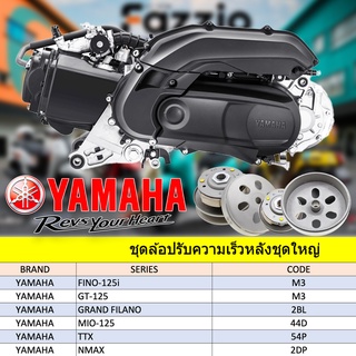 ล้อขับสายพานหลังชุดใหญ่ YAMAHA มีหลายรุ่น FINO125i GT-125 GRAND FILANO MIO125 NOUVO-135 NMAX AEROX