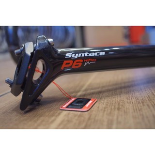 หลักอานจักรยาน Syntace Seatpost Carbon P6 Hiflex สีดำ ขนาด 27.2 mm