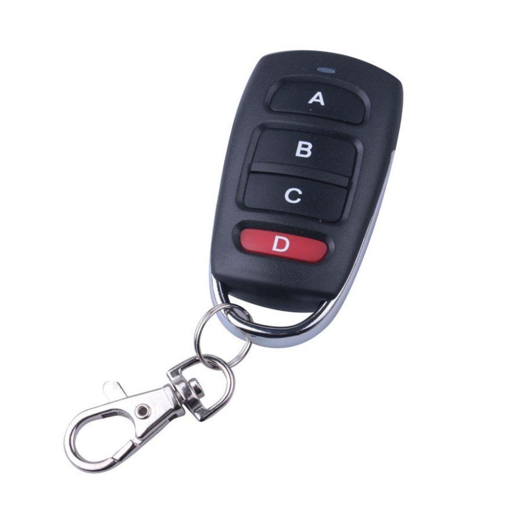 {จัดส่ง 24 ชม.} 433MHZ wireless copy remote control LZ-030ABCD key Channel 4 30mAh 433MHZ remote control #8