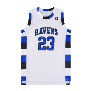 ต้นหนึ่งเขานาธาน สก็อตต์ 23#3#  เสื้อกีฬาบาสเก็ตบอล Ravens Jersey maillot