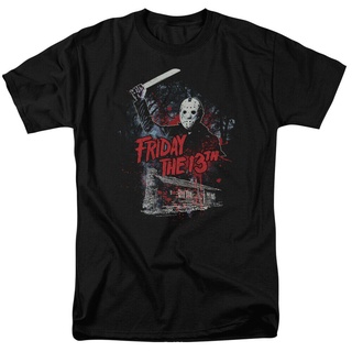 เสื้อยืดผ้าฝ้ายพิมพ์ลายขายดี เสื้อยืด พิมพ์ลายกราฟิก Friday The 13Th Unseix แฟชั่นยอดนิยม