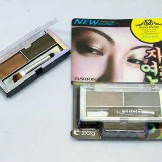 เขียนคิ้ว สอง เฉดสี eyebrow powder nice shop double shape color