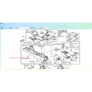 93568-55014 / 90167-T0018 โบลท์  ของแท้ เบิกศูนย์ โตโยต้า Toyota Camry AcV 40 ปี 08 ใช้บริเวณแผงคอนโซลล์ เกียร์