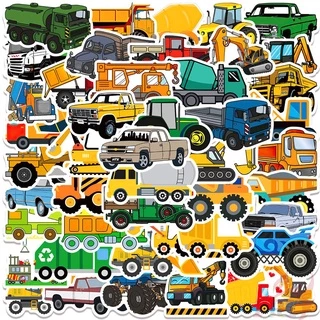 ❉ Vehicle Series 02 Cars Bus Truck Stickers ❉ 50Pcs/Set DIY Fashion Waterproof Doodle Decals Stickers