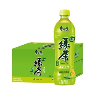 ชาพร้อมดื่ม น้ำชาเขียวผสมน้ำผึ้ง 康师傅蜂蜜绿茶500ml