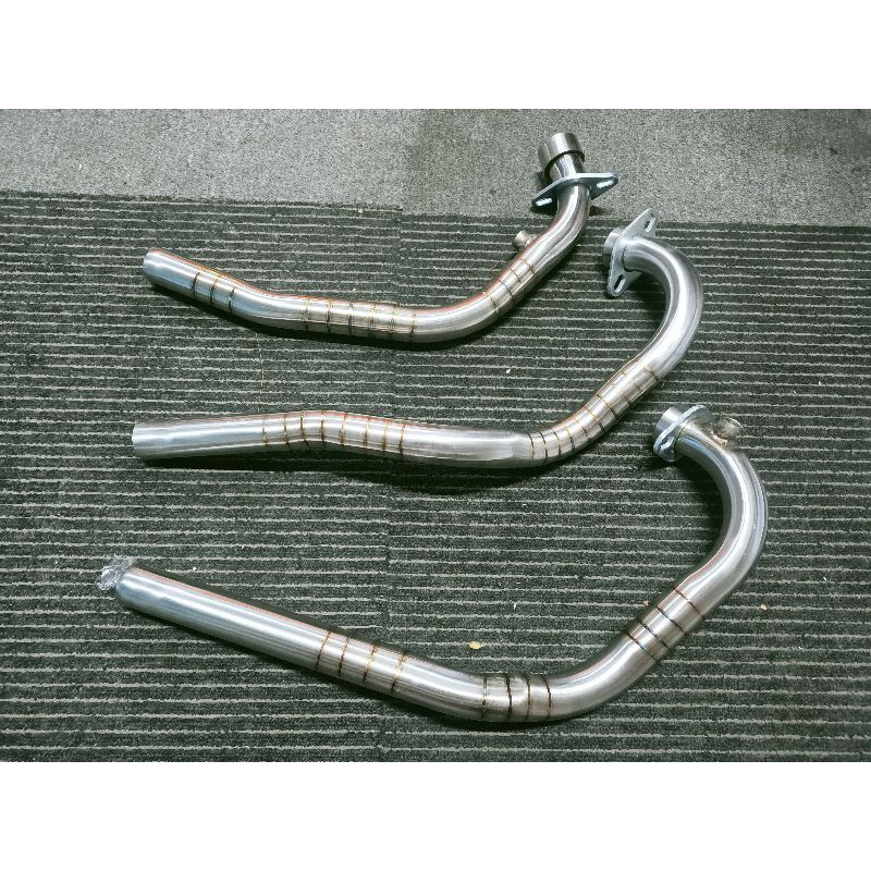 ท่อร่วมไอเสียสําหรับ EX150, EX135, Raider Fi, Satria Fi Titanium สแตนเลส