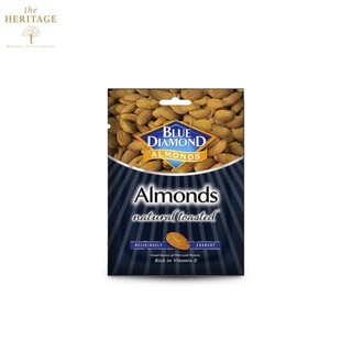 บลูไดมอนด์ อัลมอนด์อบ 30 กรัม Blue Diamond Roasted Salted Almonds 30 g.