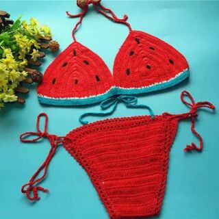 Watermelon crochet dazzle