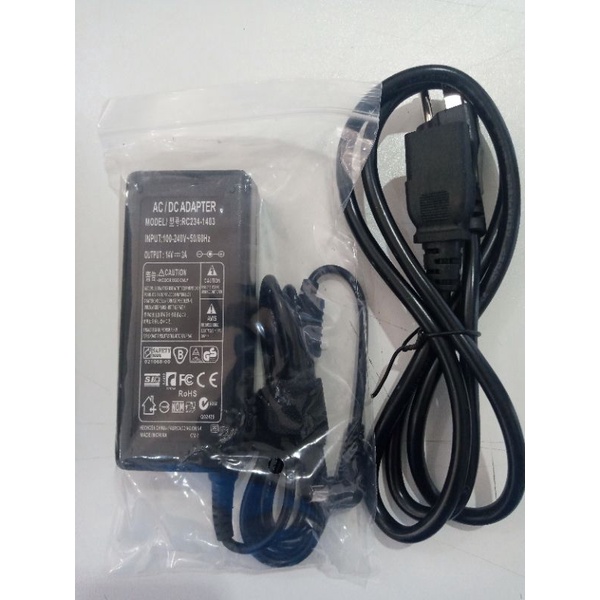 adapter จอ Samsung/LG monitor Adapter 14V/3A (6.5 x 4.4mm) หัวเข็ม****