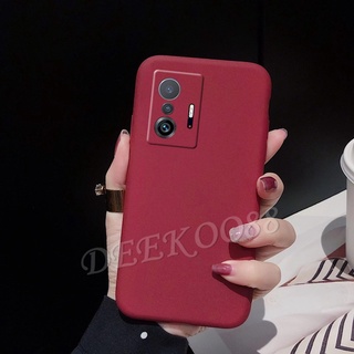 Ready Stock เคสโทรศัพท์ Xiaomi Mi 11T / Mi 11T Pro Case Matte Silicone TPU Camera Protection Softcase Back Cover เคส Xiaomi Mi11T Pro Casing