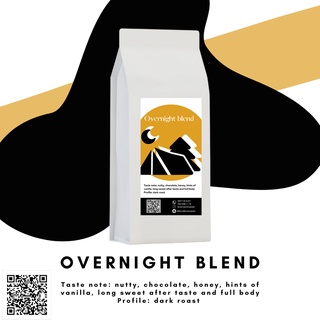 เมล็ดกาแฟ Overnight Blend