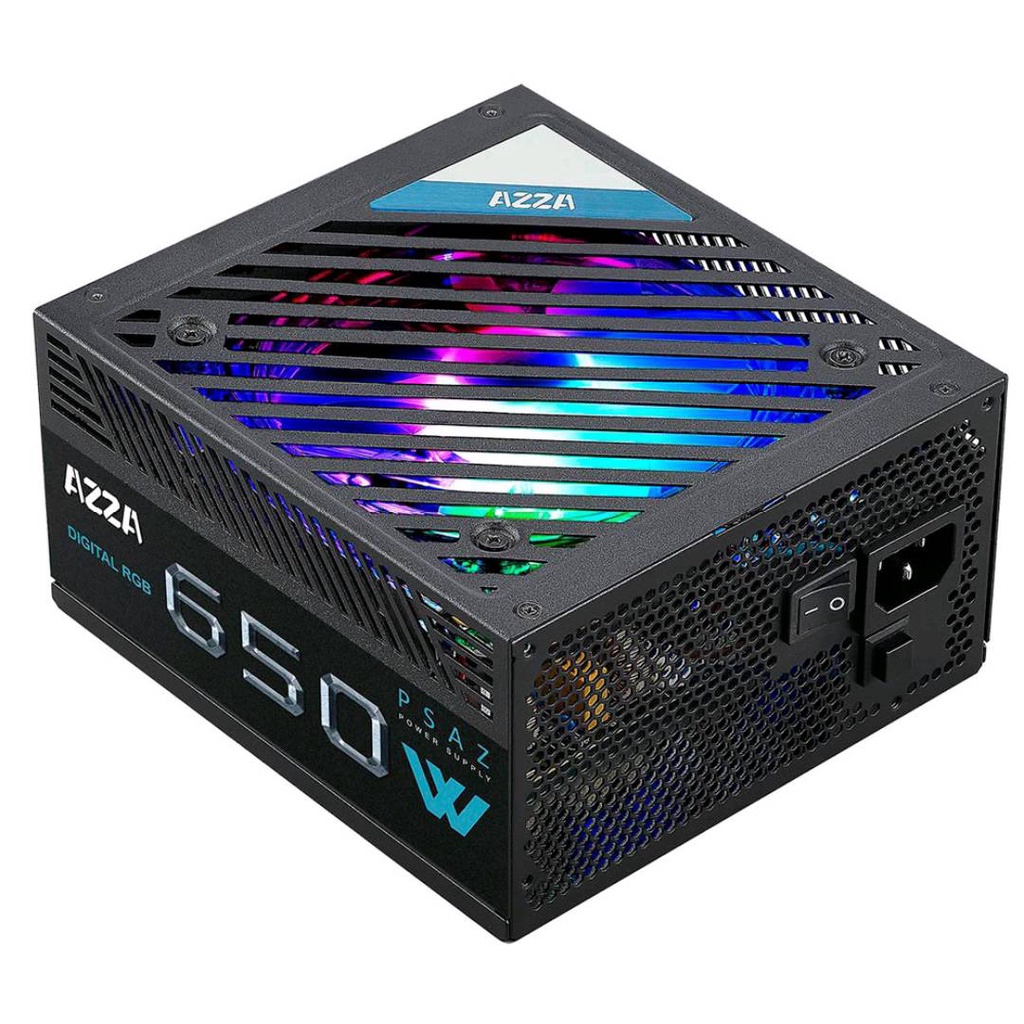 POWERSUPPLY AZZA PSAZ 650W ARGB 80 PLUS BRONZE