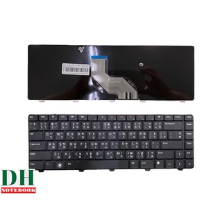 คีย์บอร์ดโน๊ตบุ๊ค keyboard  Dell Inspiron 14R 14V N4010 N4030 N5030 M5030 N4020 M4010 TH-ENG