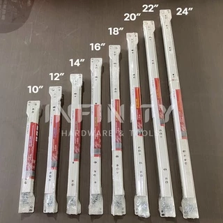 Hafele รางลิ้นชักระบบลูกล้อตอนเดียว (รับใต้) ขนาด 10"-24"